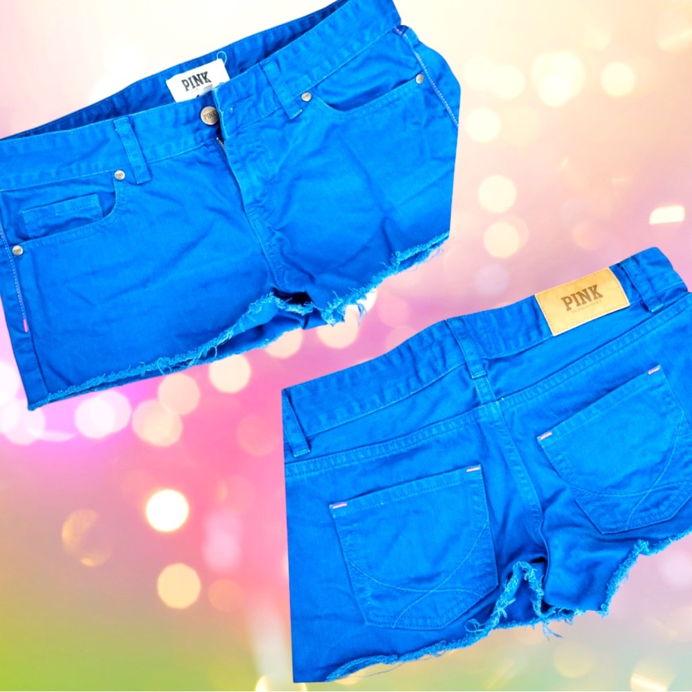 VS PINK Blue Jeans Shorts